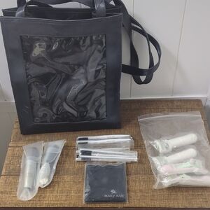 Mary Kay Black Tote with Beauty Essentials